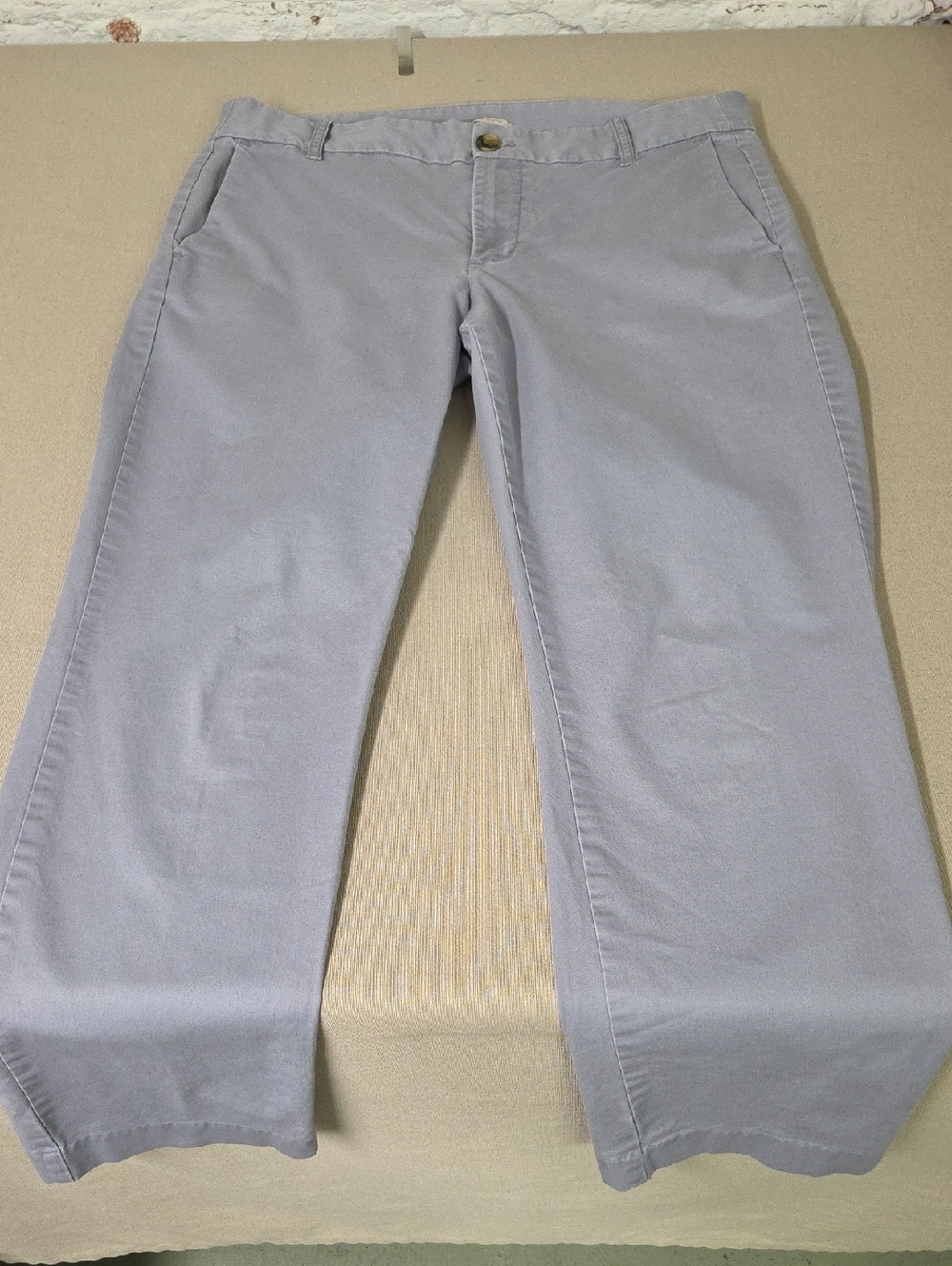 J. Crew Light Grey Chinos Sz 8